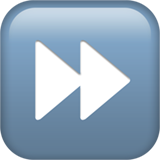 knop voor snel vooruitspoelen