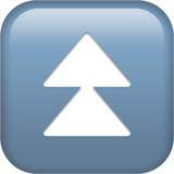 knop voor versneld omhoog