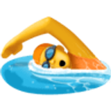 Zwemmende persoon - Facebook