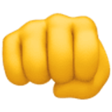 Stotende vuist - Facebook