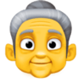 Oude vrouw - Facebook