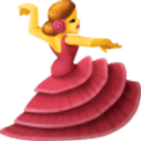 Dansende vrouw - Facebook