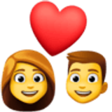 Stel met hart - Facebook