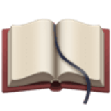 Geopend boek - Facebook