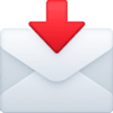 Envelop met pijl - Facebook