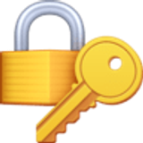 Gesloten slot met sleutel - Facebook
