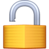 Geopend hangslot - Facebook