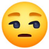 Chagrijnig gezicht - Facebook