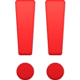 Dubbel uitroepteken - Facebook