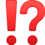 Uitroepteken en vraagteken - Facebook
