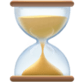 Zandloper met stromend zand - Facebook