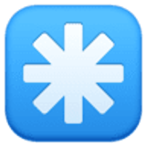 Achtpuntige asterisk - Facebook