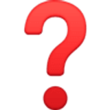 Rood vraagteken - Facebook