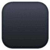 Groot zwart vierkant - Facebook