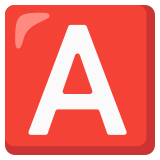 Bloedgroep A - Noto Color Emoji