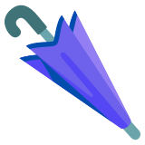 Ingevouwen paraplu - Noto Color Emoji