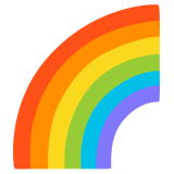 Regenboog - Noto Color Emoji