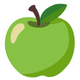 Groene appel - Noto Color Emoji