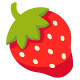 Aardbei - Noto Color Emoji