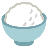 Gekookte rijst - Noto Color Emoji