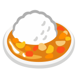 Curry en rijst - Noto Color Emoji