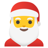 Kerstman - Noto Color Emoji