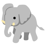 Olifant - Noto Color Emoji