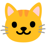 Kattengezicht - Noto Color Emoji