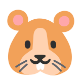 Hamster - Noto Color Emoji