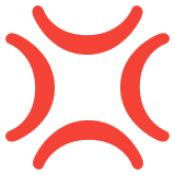 Woedesymbool - Noto Color Emoji