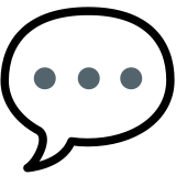 Spraakballon - Noto Color Emoji