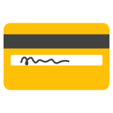 Creditcard - Noto Color Emoji
