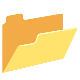 Geopende map - Noto Color Emoji