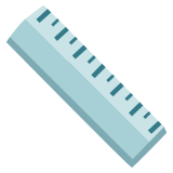 Liniaal - Noto Color Emoji