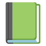 Groen boek - Noto Color Emoji