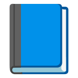 Blauw boek - Noto Color Emoji