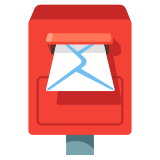Brievenbus - Noto Color Emoji