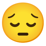 Peinzend gezicht - Noto Color Emoji