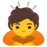 Buigende persoon - Noto Color Emoji
