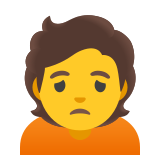 Fronsend persoon - Noto Color Emoji