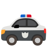 Politieauto - Noto Color Emoji
