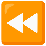 Knop voor versneld terugspoelen - Noto Color Emoji