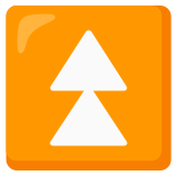 Knop voor versneld omhoog - Noto Color Emoji