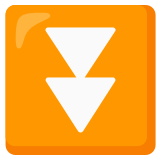 Knop voor versneld omlaag - Noto Color Emoji