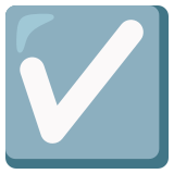 Vinkje in vak - Noto Color Emoji