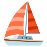 Zeilboot - Noto Color Emoji