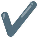 Vinkje - Noto Color Emoji