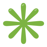 Achtpuntige asterisk - Noto Color Emoji