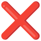 Kruisteken - Noto Color Emoji