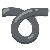 Gekrulde lus - Noto Color Emoji